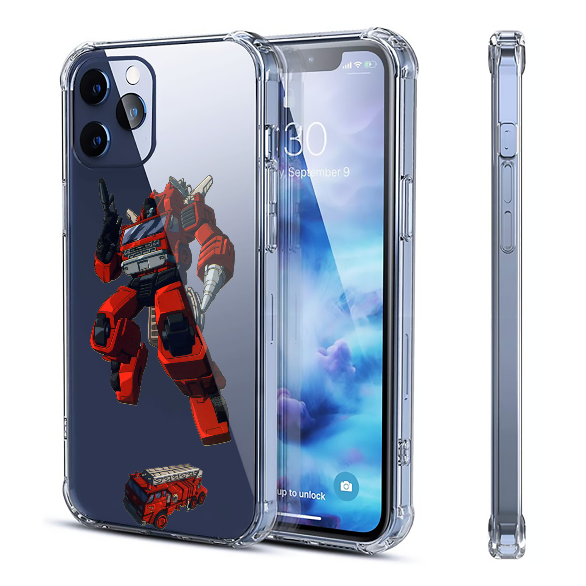 （画像用）  【iPhone 12シリーズ対応】透明スマホケース（クリアソフトケース）